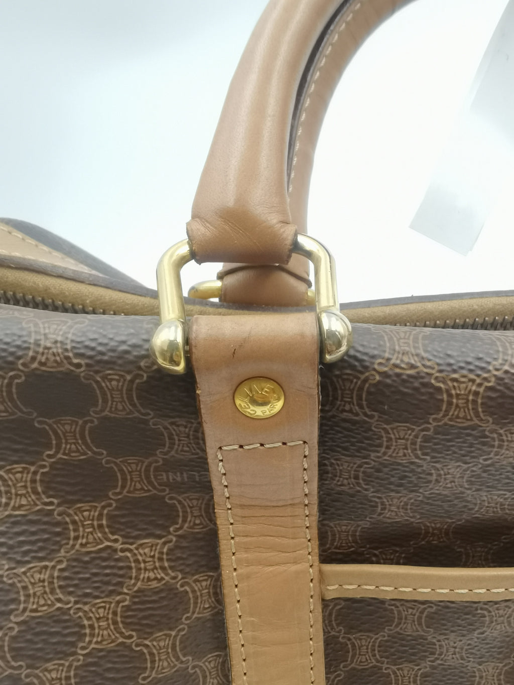 Celine Canvas Brown
