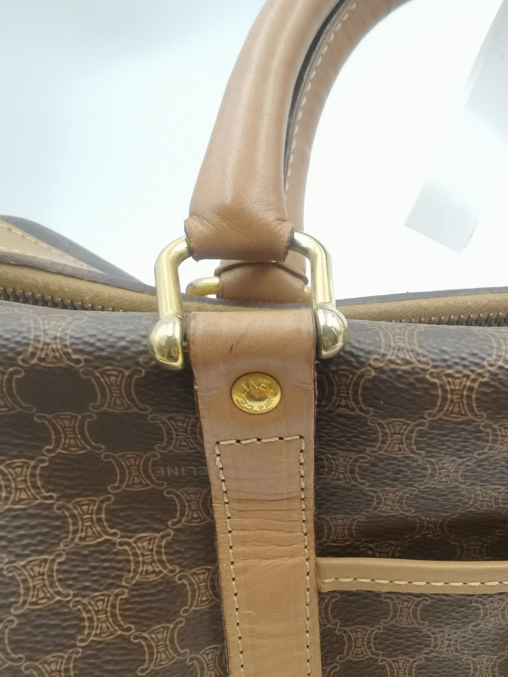 Celine Canvas Brown
