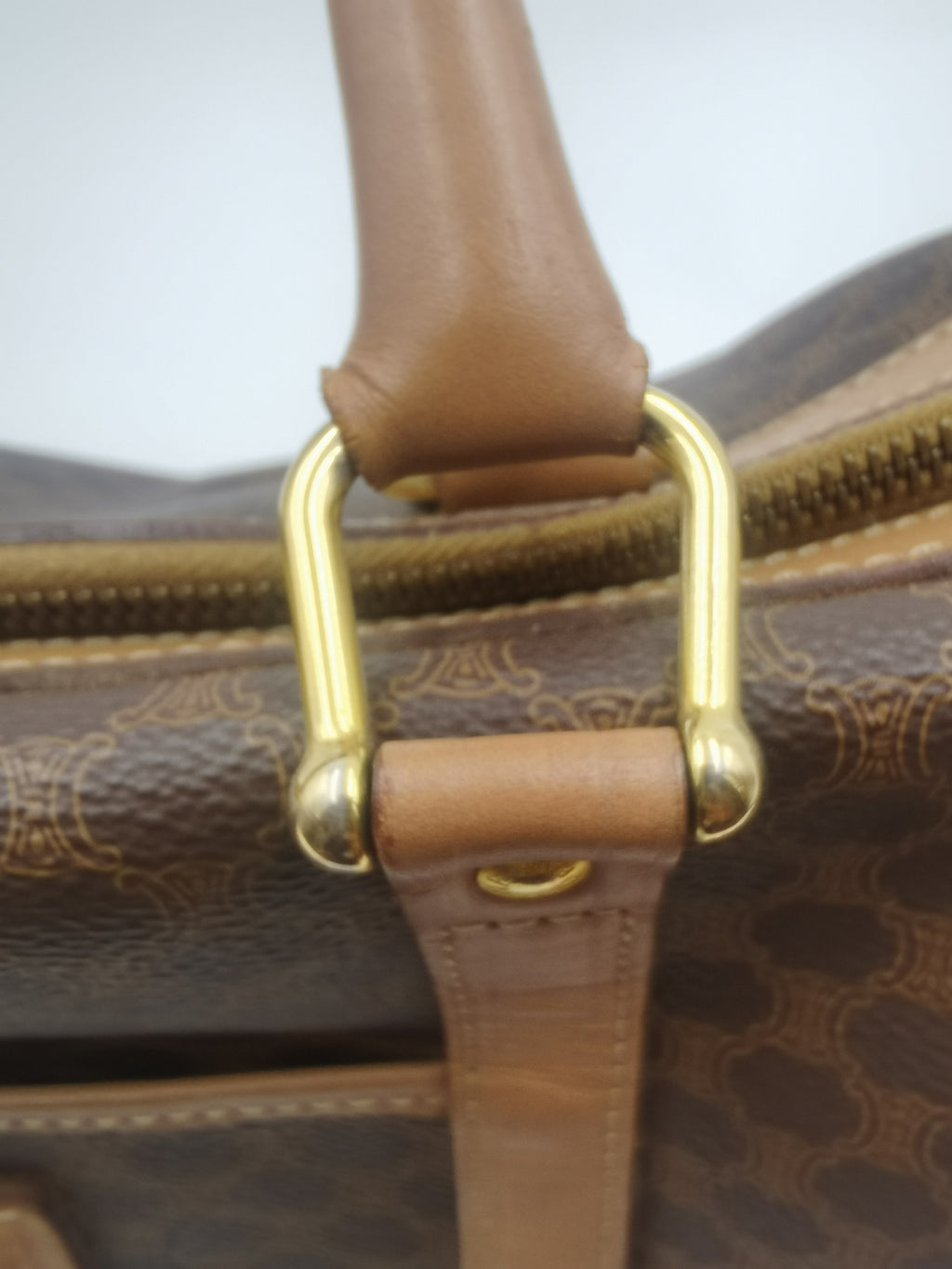 Celine Canvas Brown