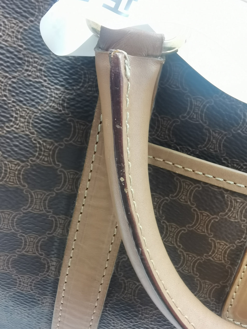 Celine Canvas Brown