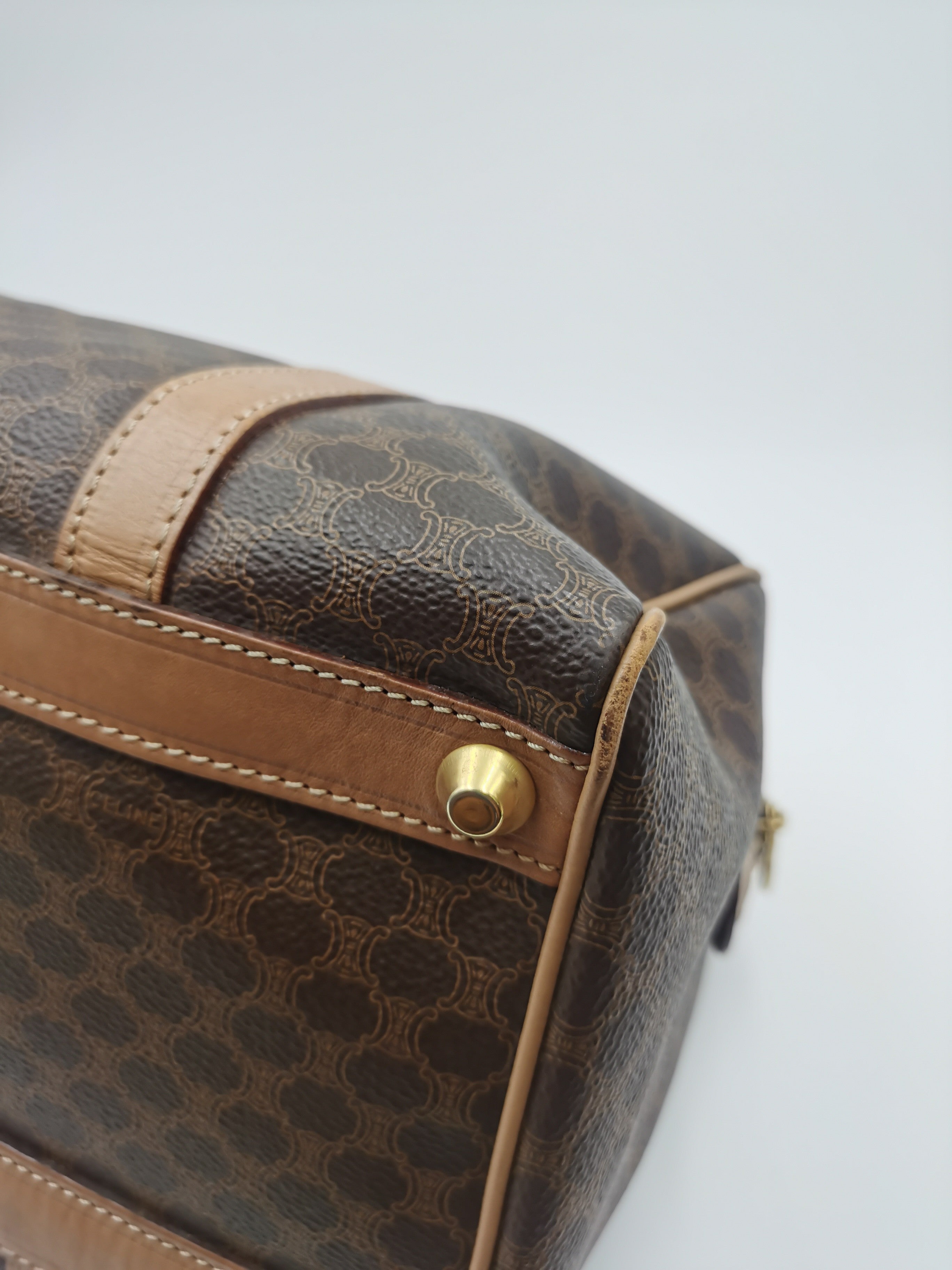 Celine Canvas Brown