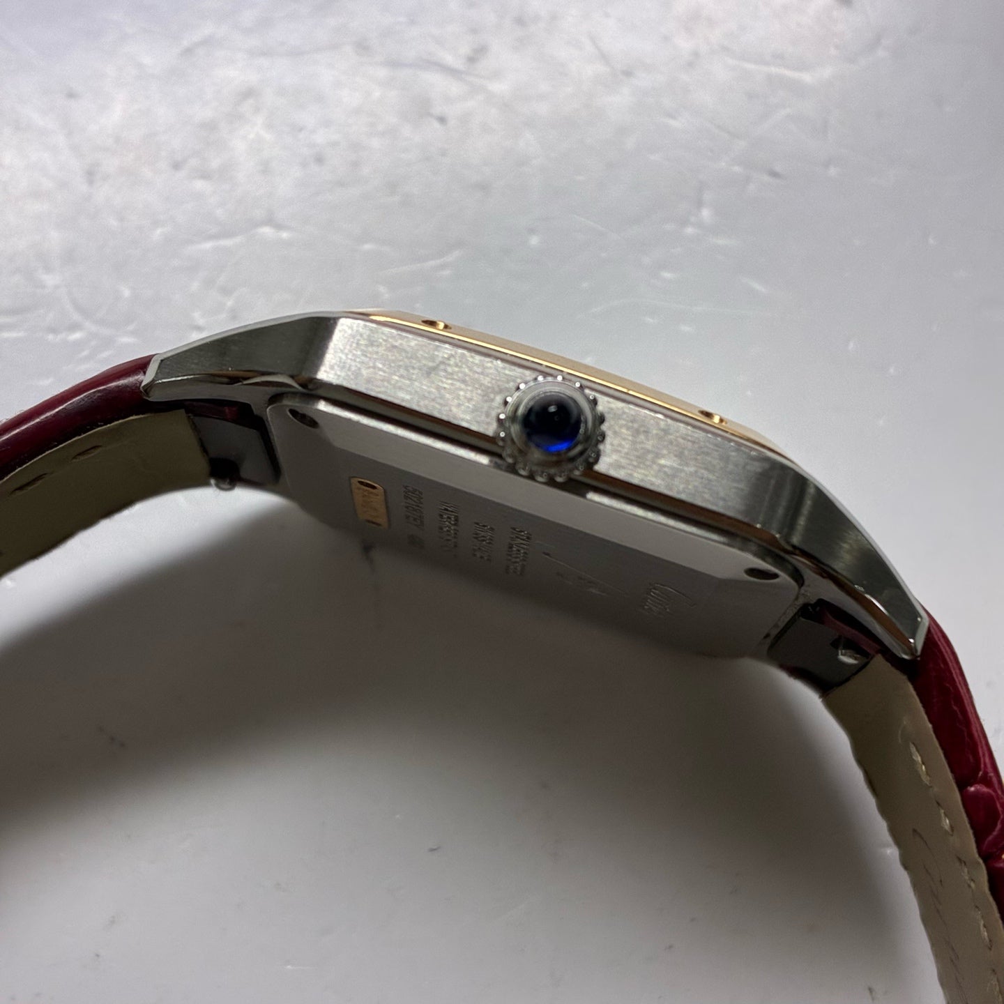 Cartier Santos-Dumont watch 38 x 27.5mm W2SA0038