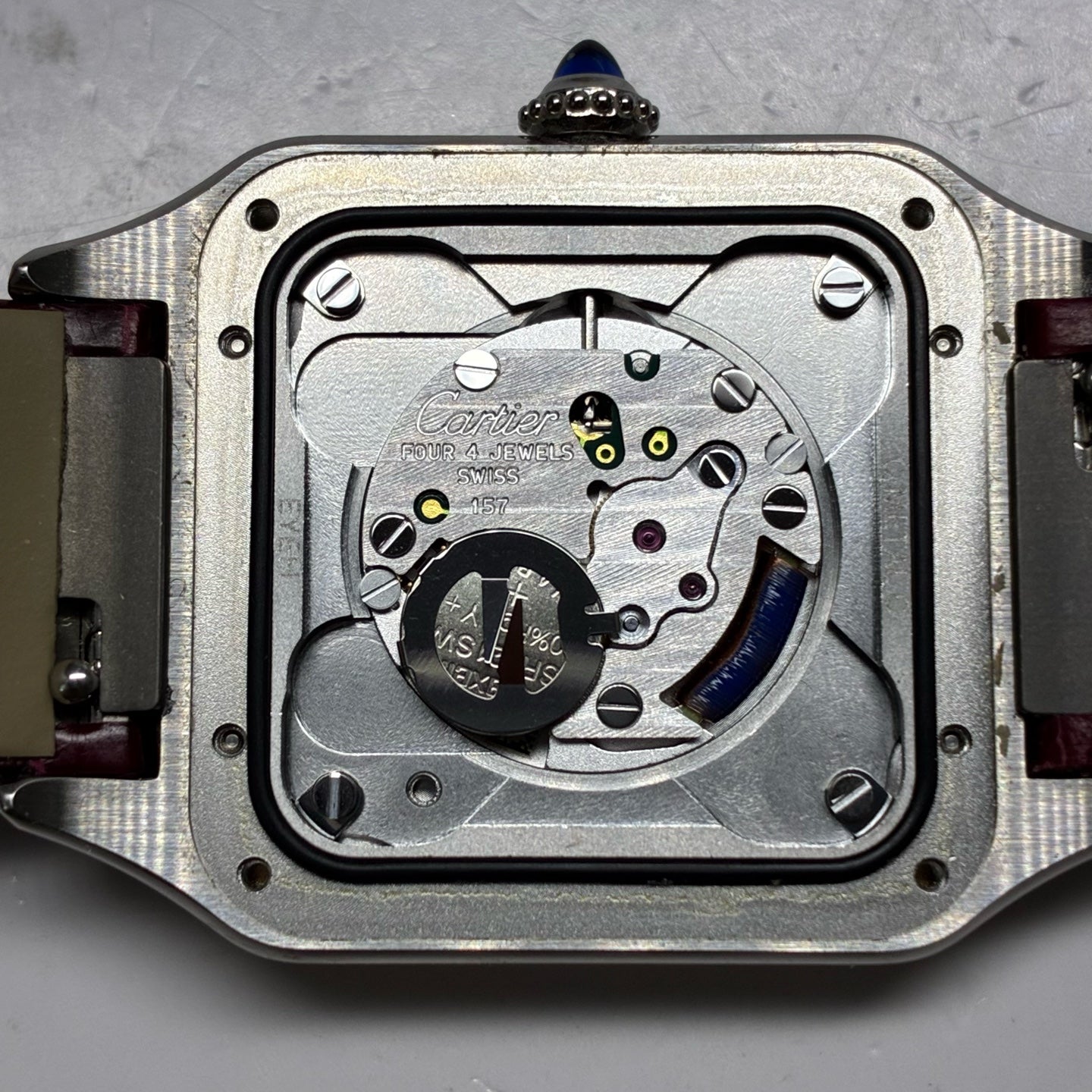 Cartier Santos-Dumont watch 38 x 27.5mm W2SA0038