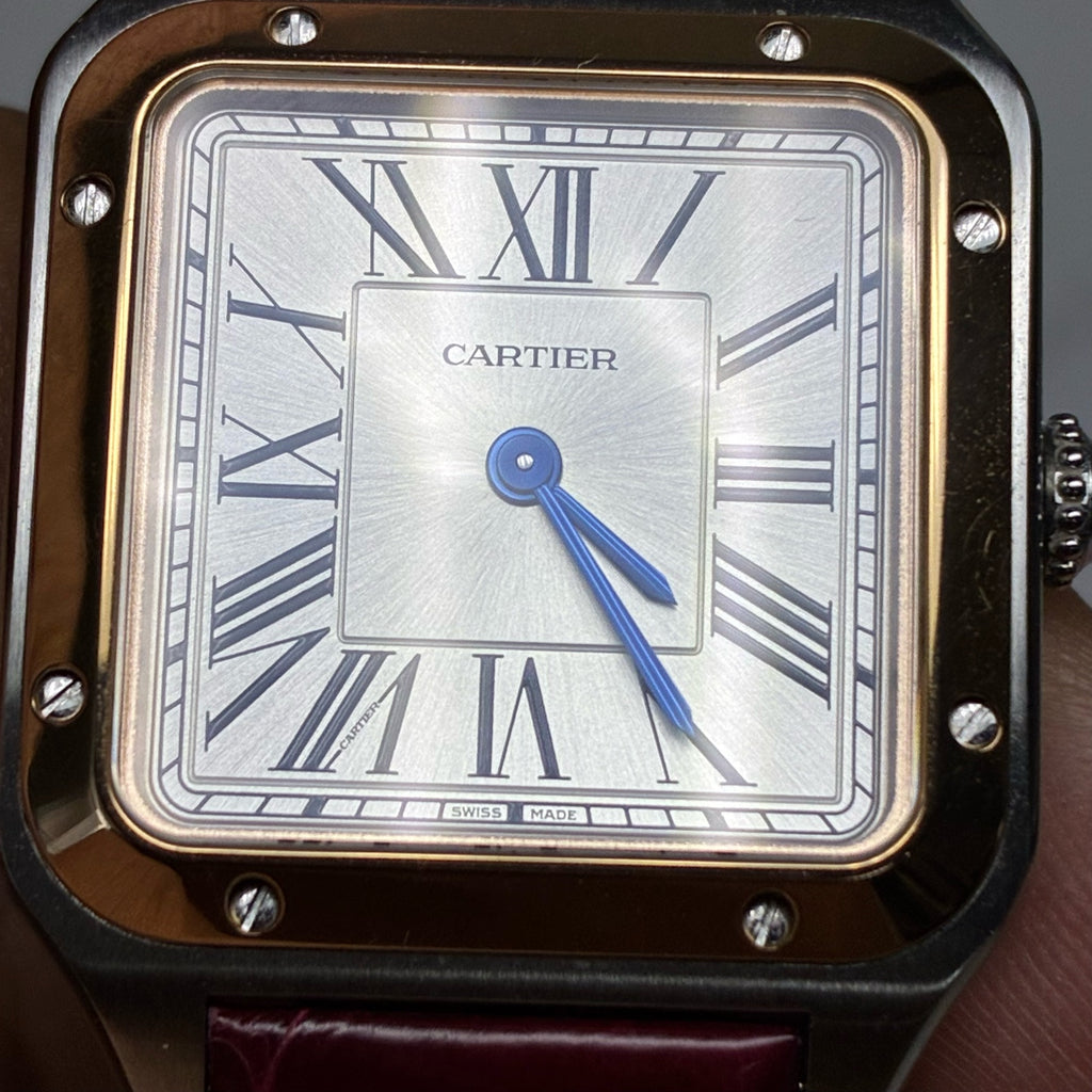 Cartier Santos-Dumont watch 38 x 27.5mm W2SA0038