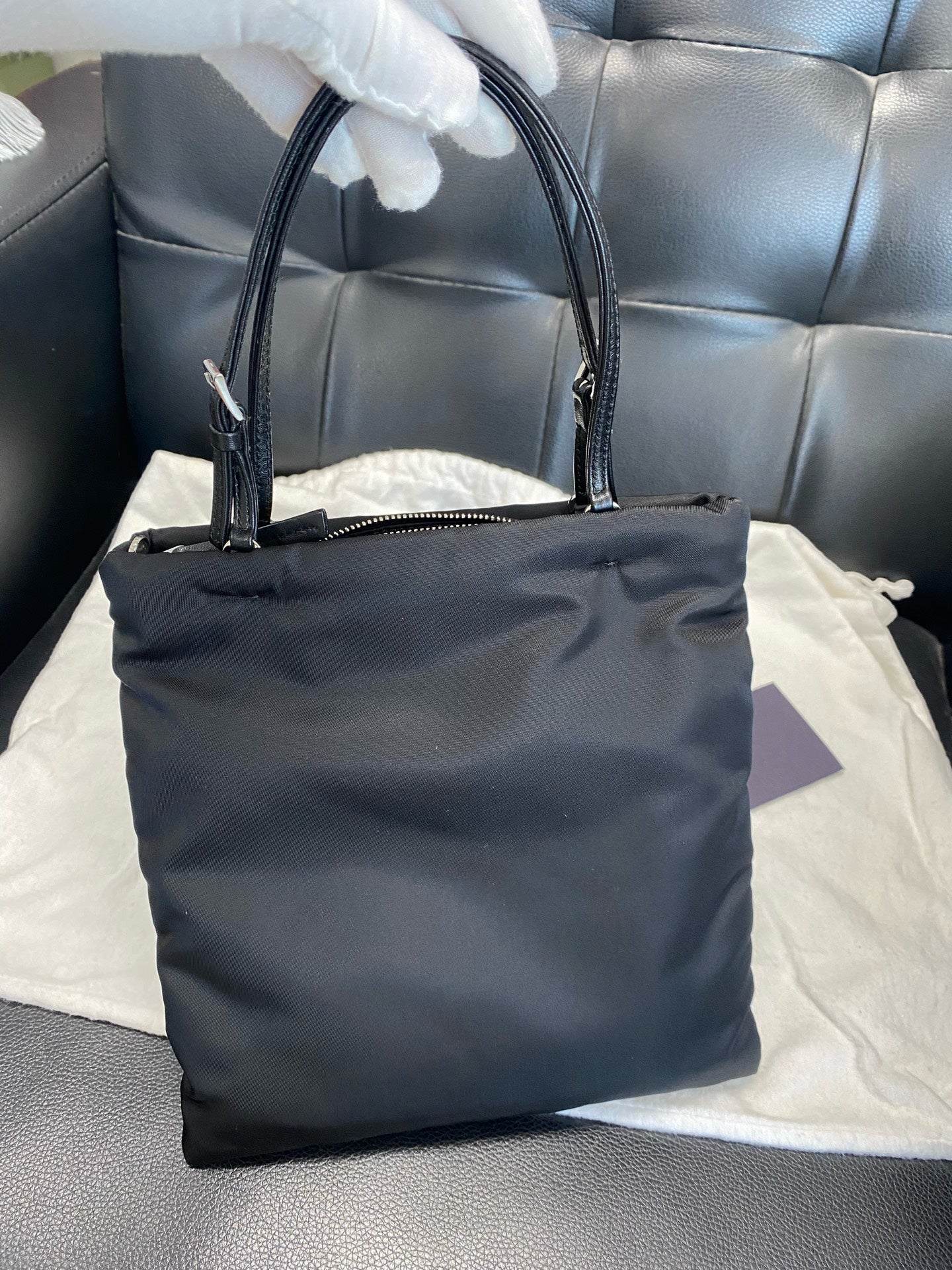 Prada Cordura Satchel 1BA252-074-F0002