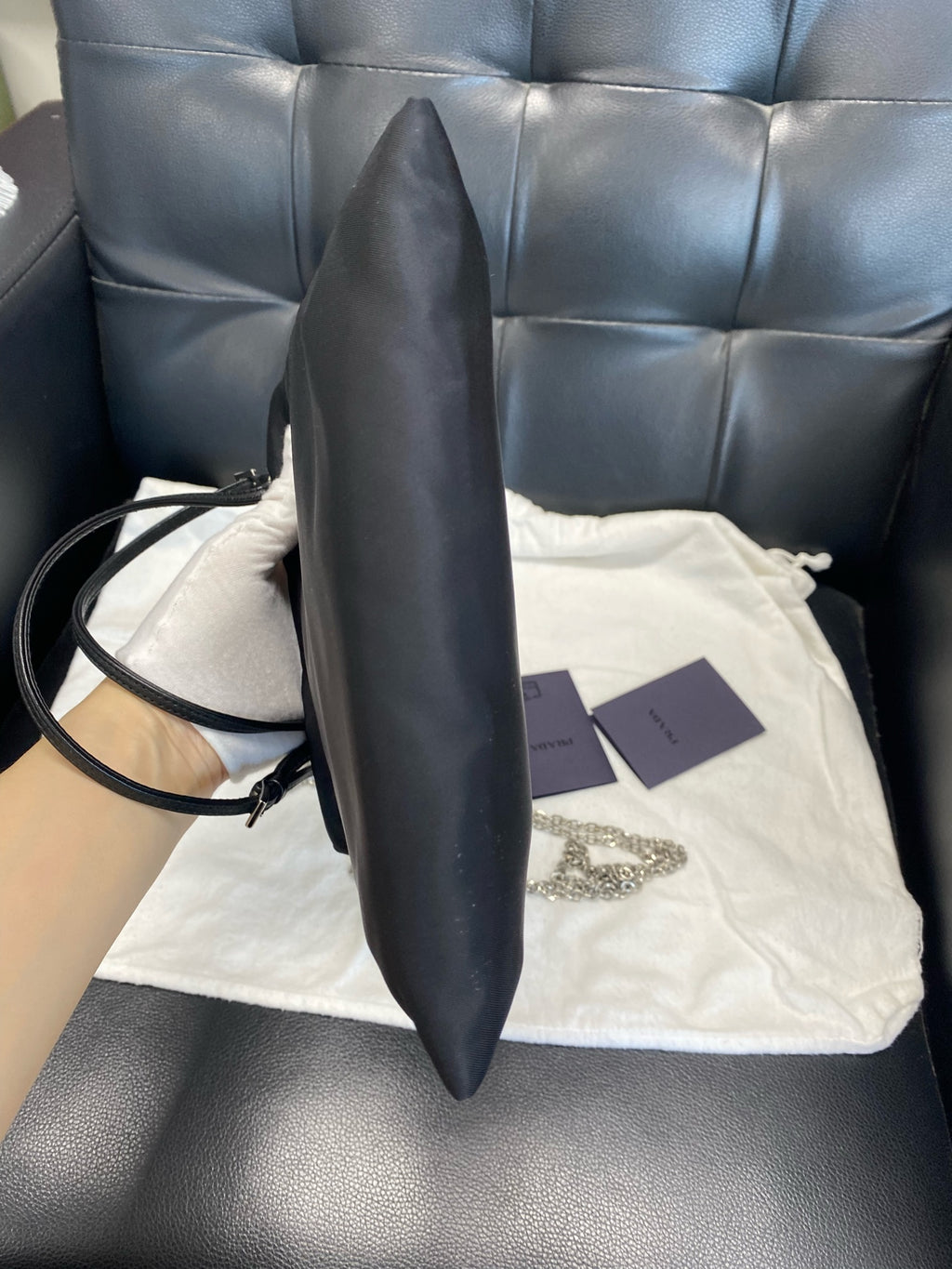 Prada Cordura Satchel 1BA252-074-F0002
