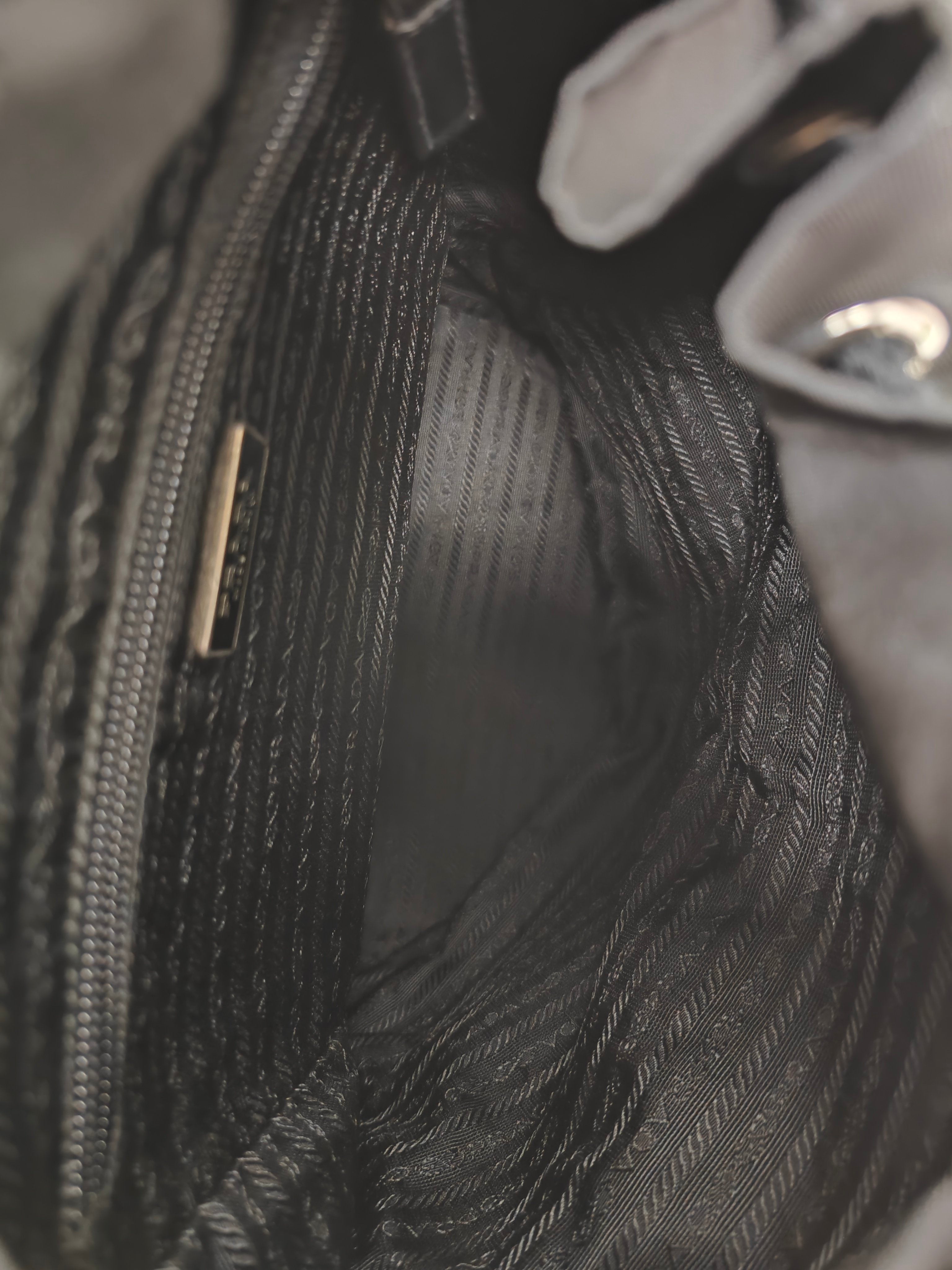 Prada Black Backpack