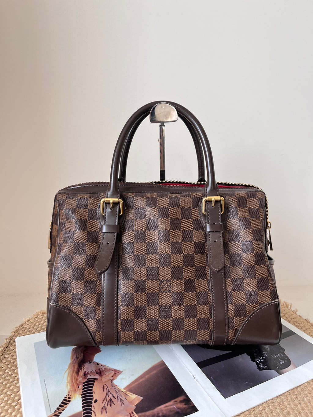 Louis Vuitton Brown Satchel