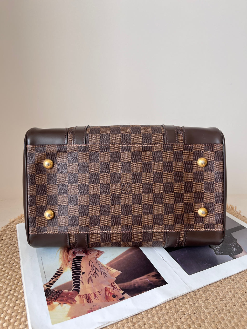 Louis Vuitton Brown Satchel