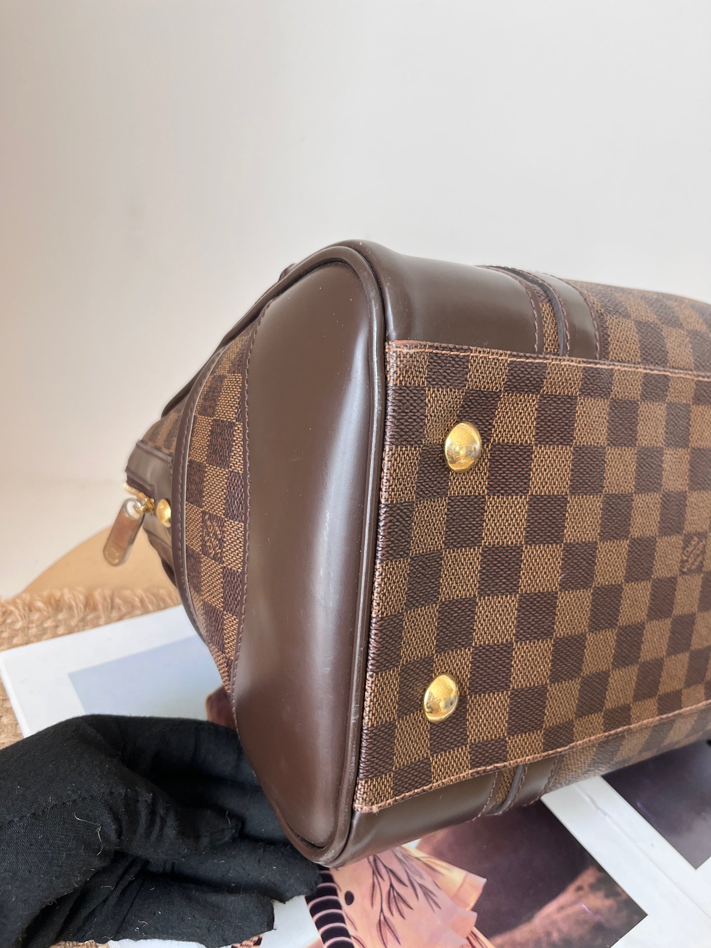 Louis Vuitton Brown Satchel