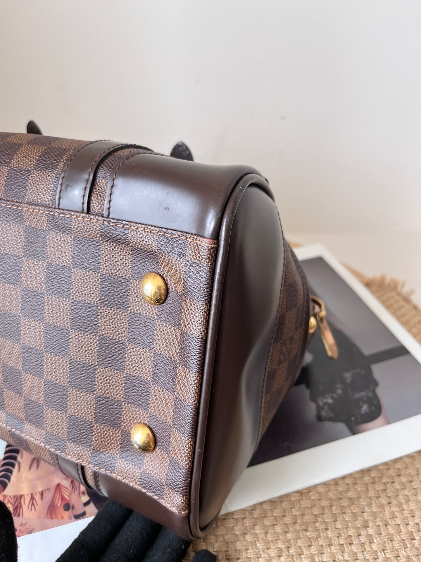 Louis Vuitton Brown Satchel