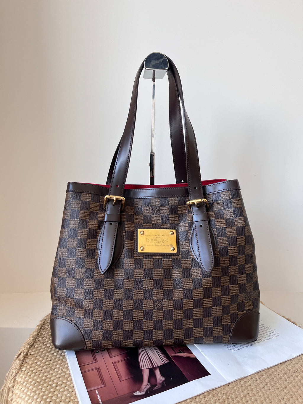 Louis Vuitton Leather Tote