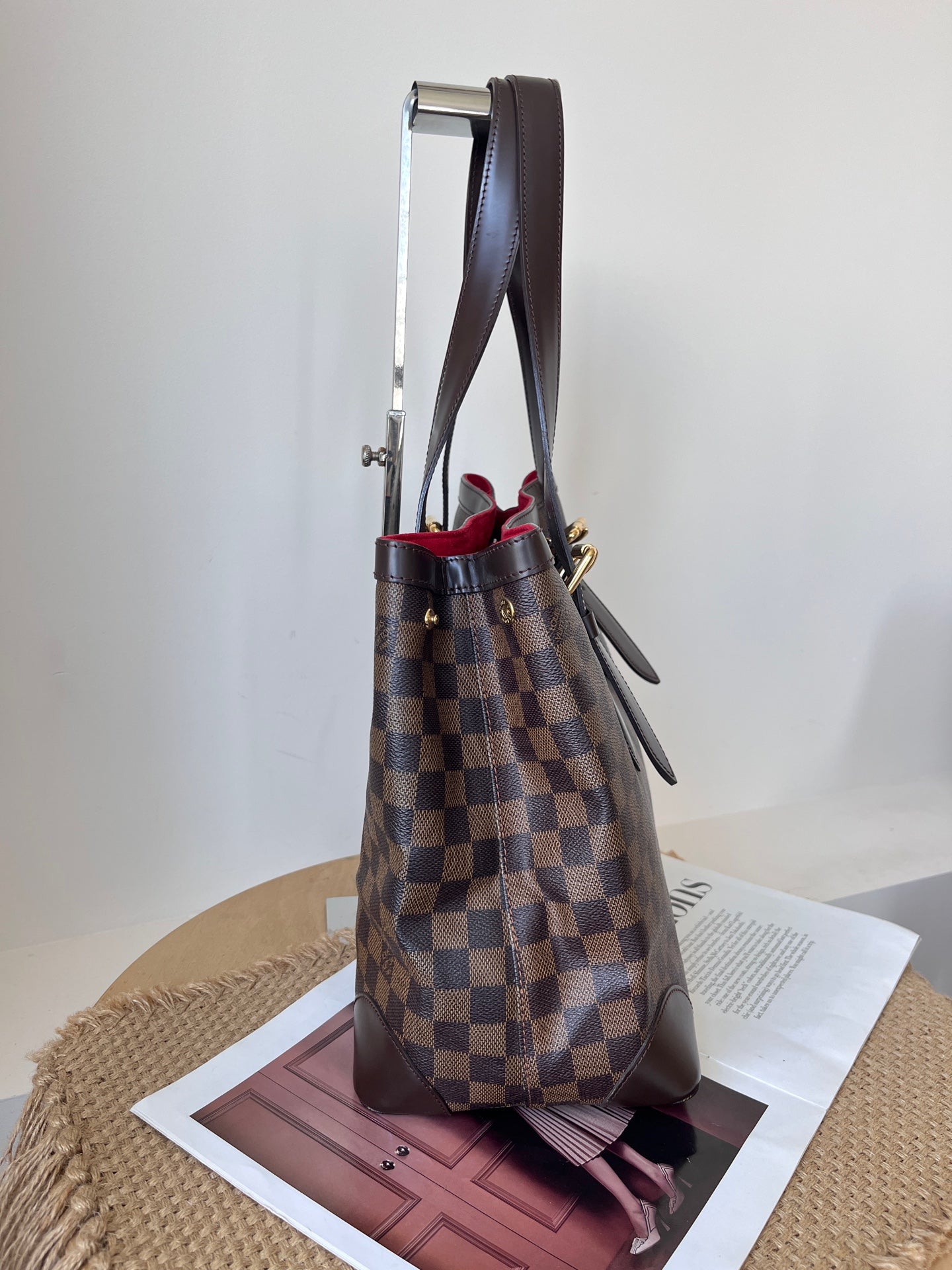 Louis Vuitton Leather Tote