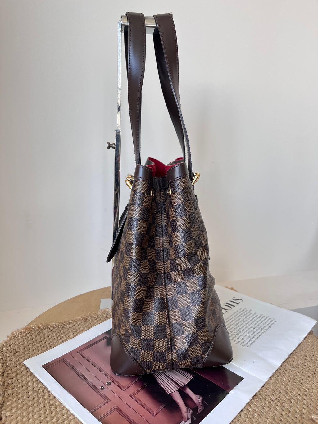 Louis Vuitton Leather Tote
