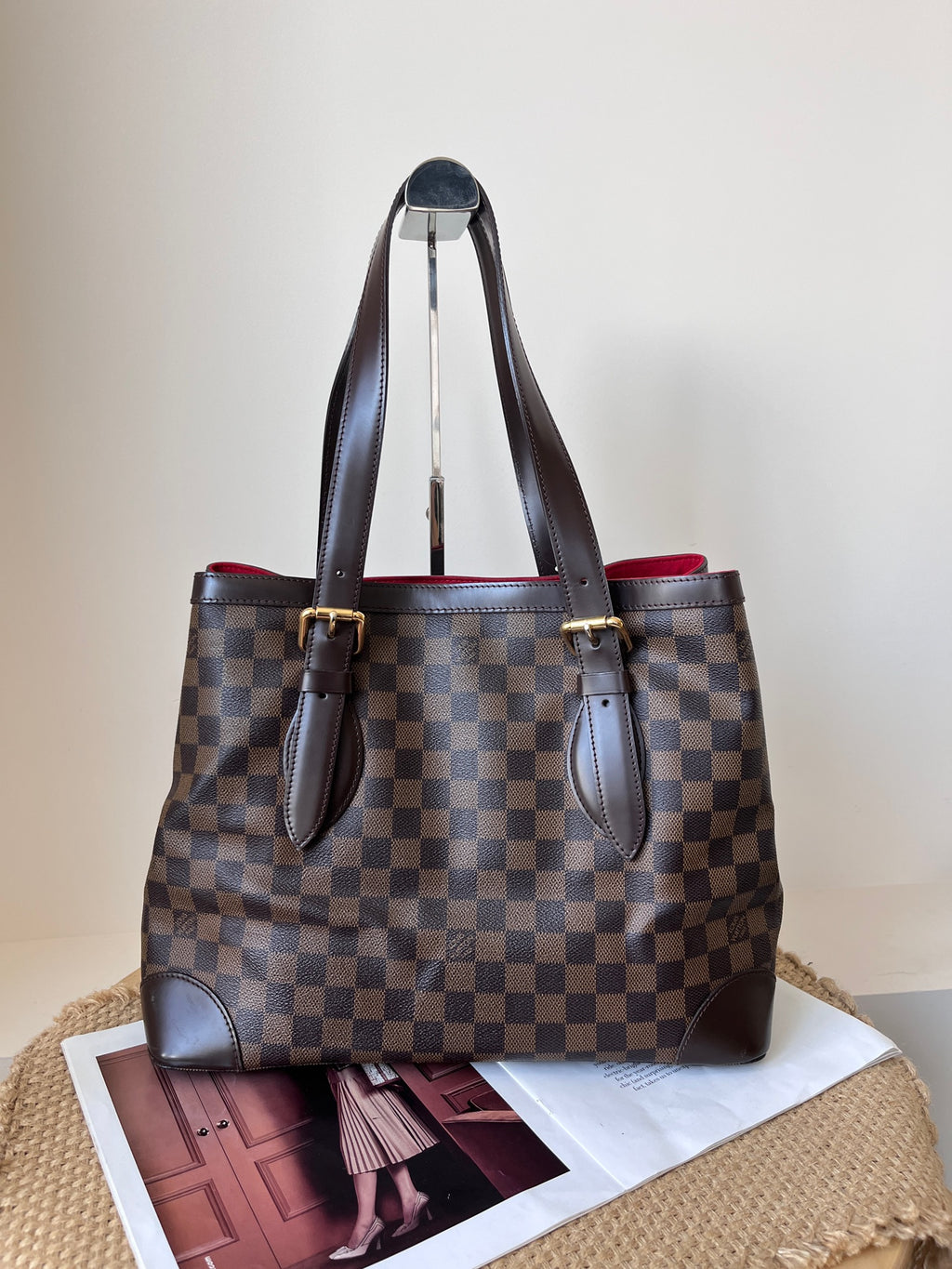 Louis Vuitton Leather Tote