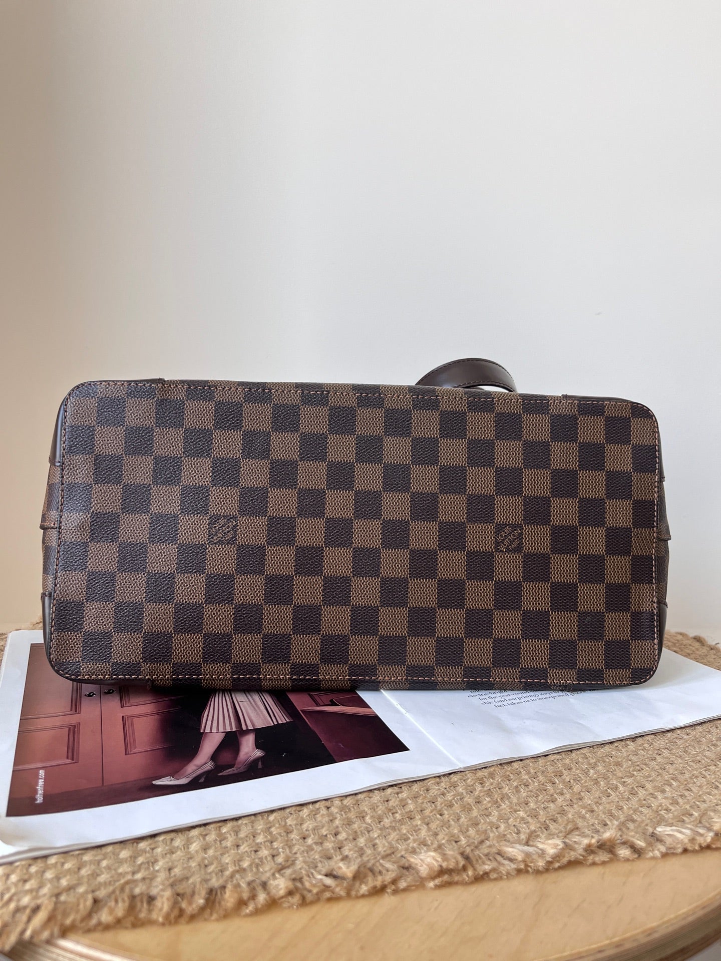 Louis Vuitton Leather Tote