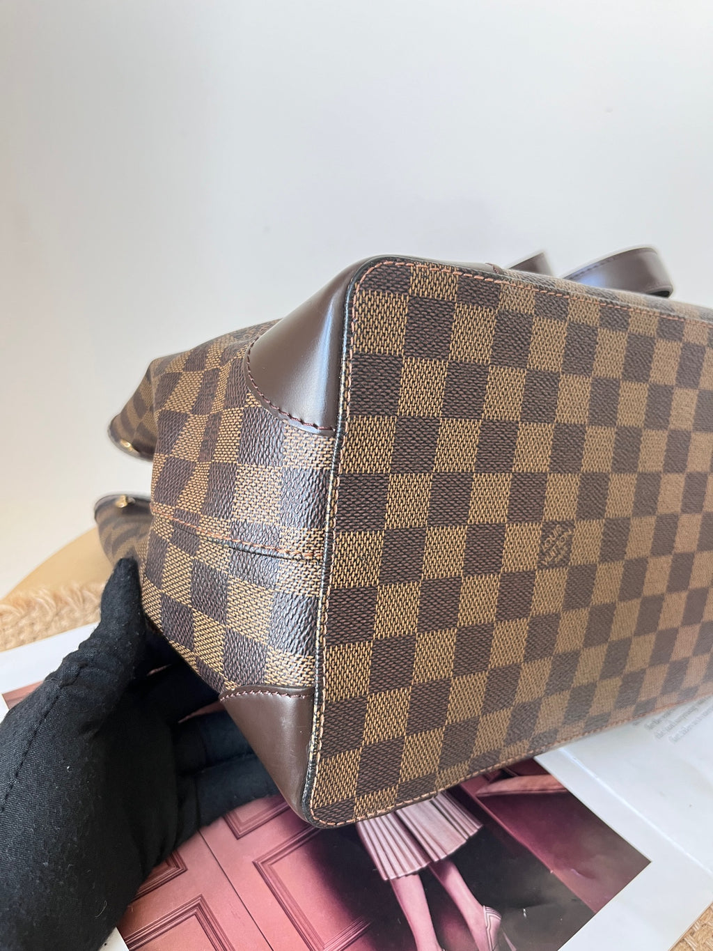 Louis Vuitton Leather Tote