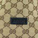 Gucci Canvas Black Bucket & Drawstring Bag