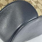 Gucci Canvas Black Bucket & Drawstring Bag