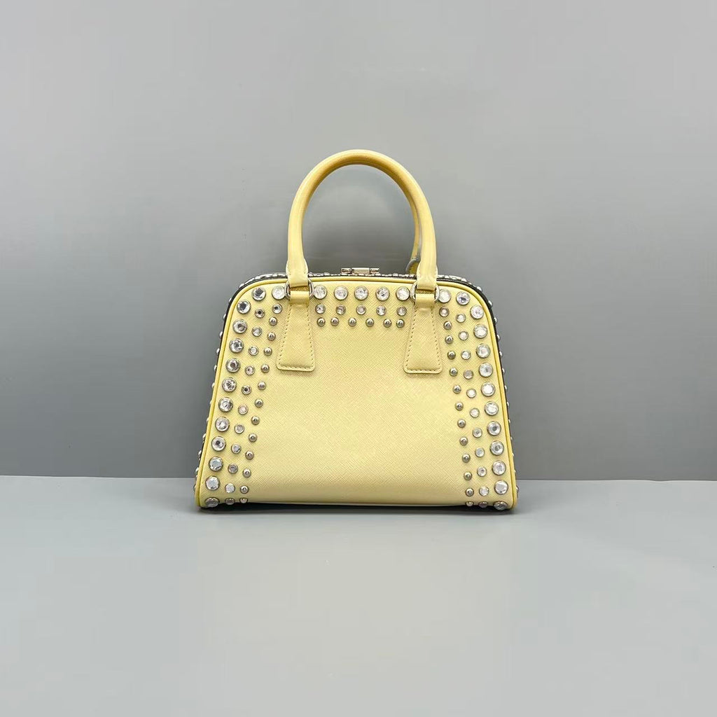 Prada Yellow Satchel
