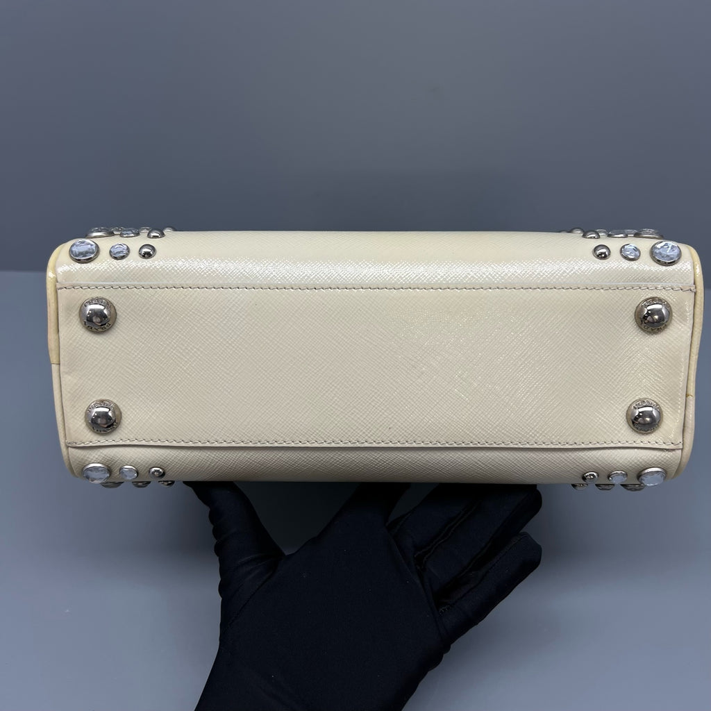 Prada Yellow Satchel