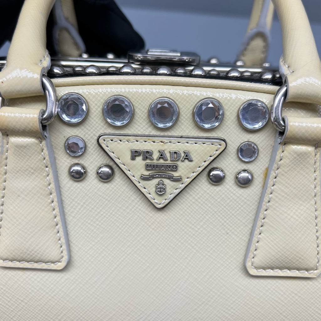 Prada Yellow Satchel