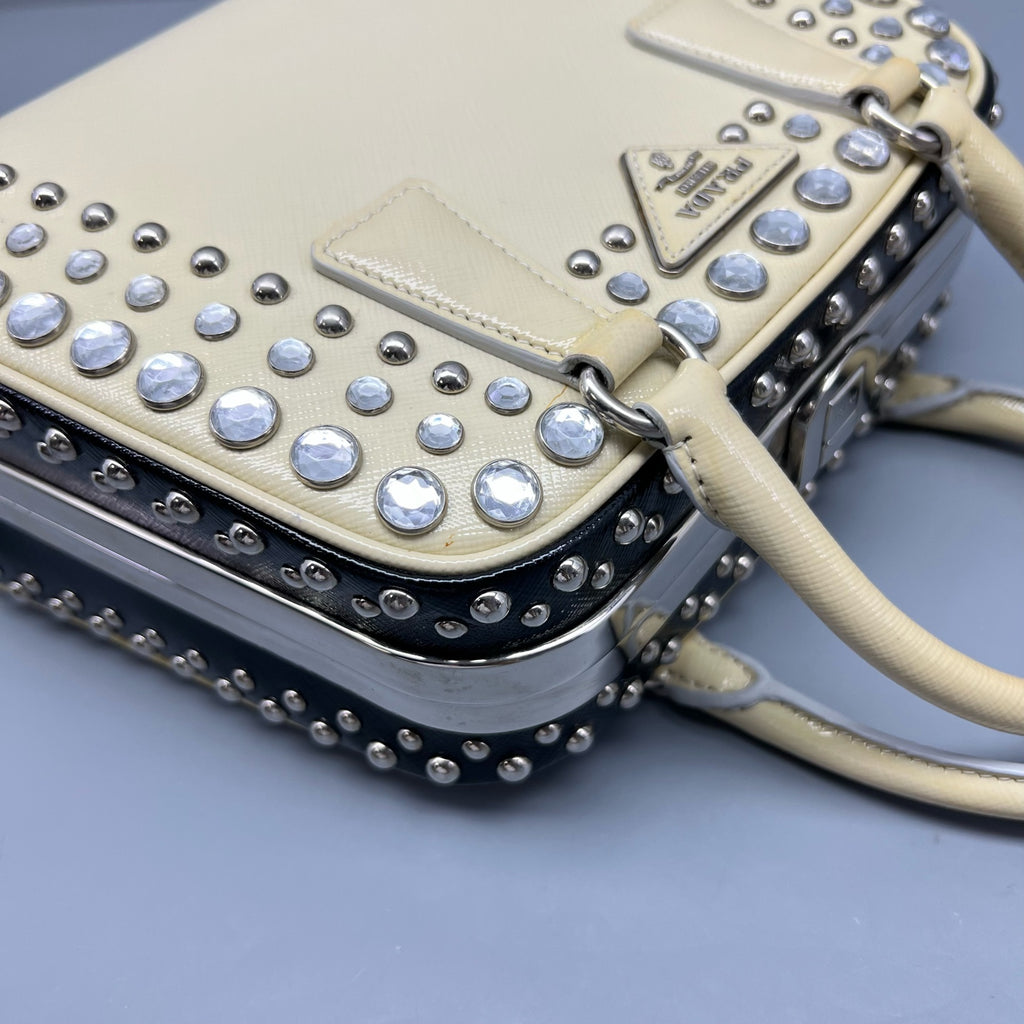 Prada Yellow Satchel
