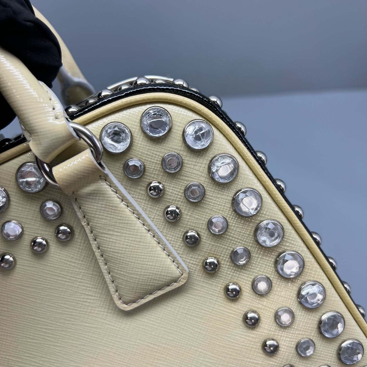 Prada Yellow Satchel