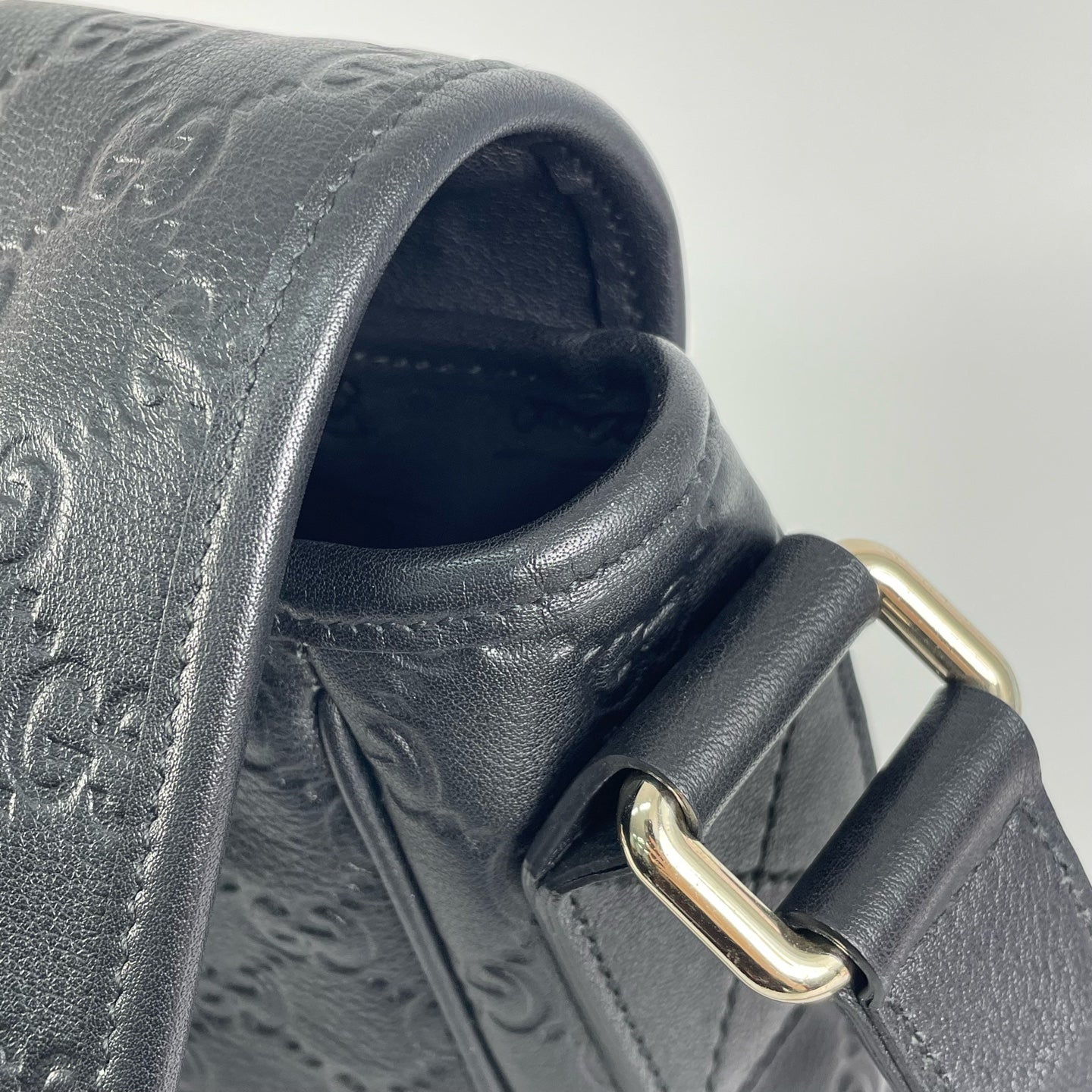 Gucci Black Messenger Bag