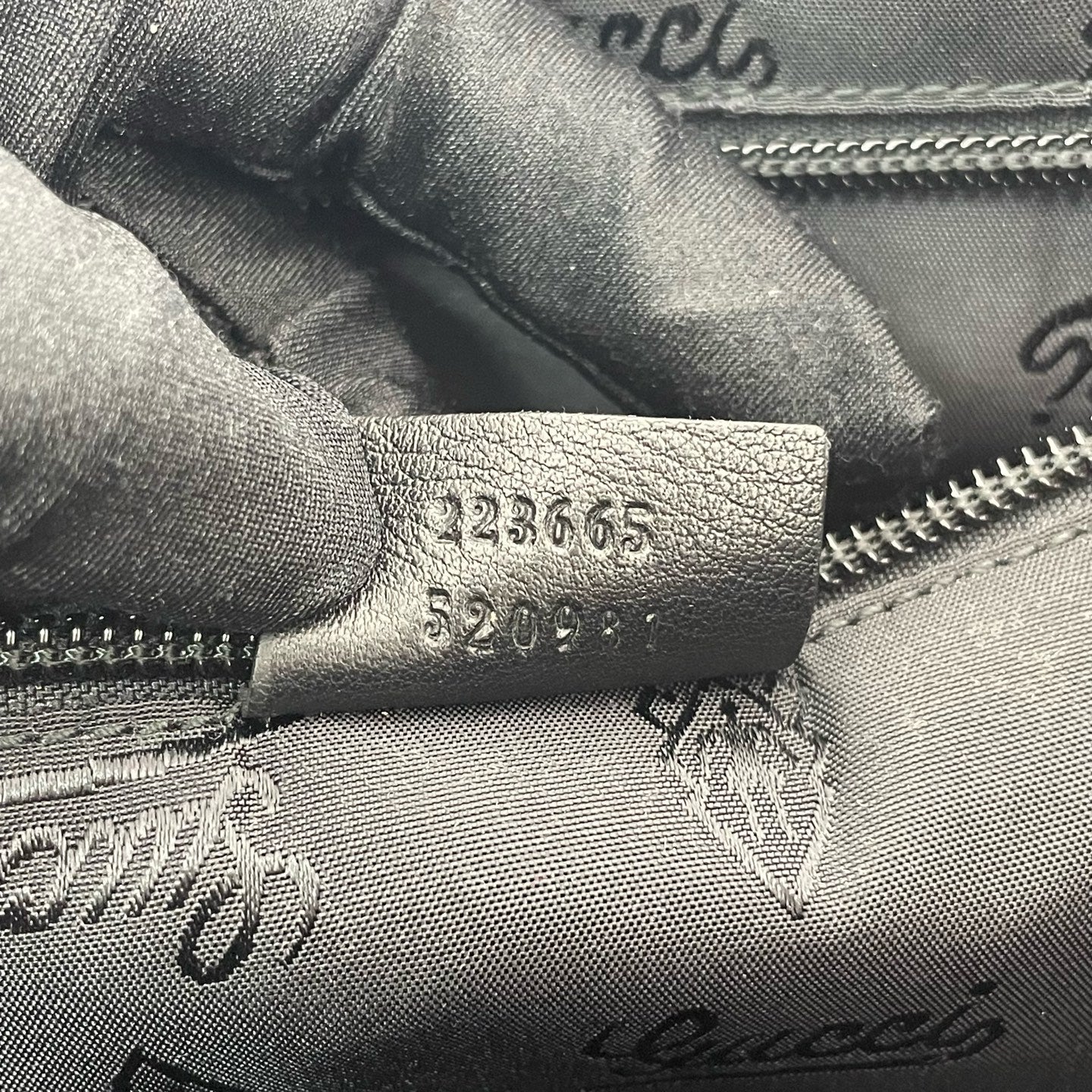 Gucci Black Messenger Bag