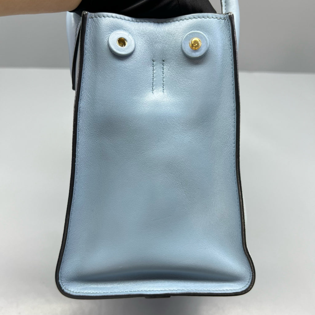 Prada Blue Satchel