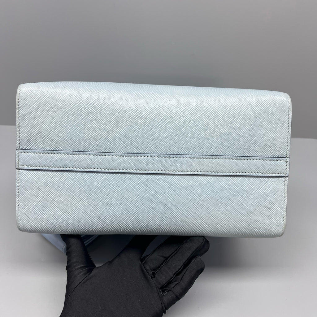 Prada Blue Satchel