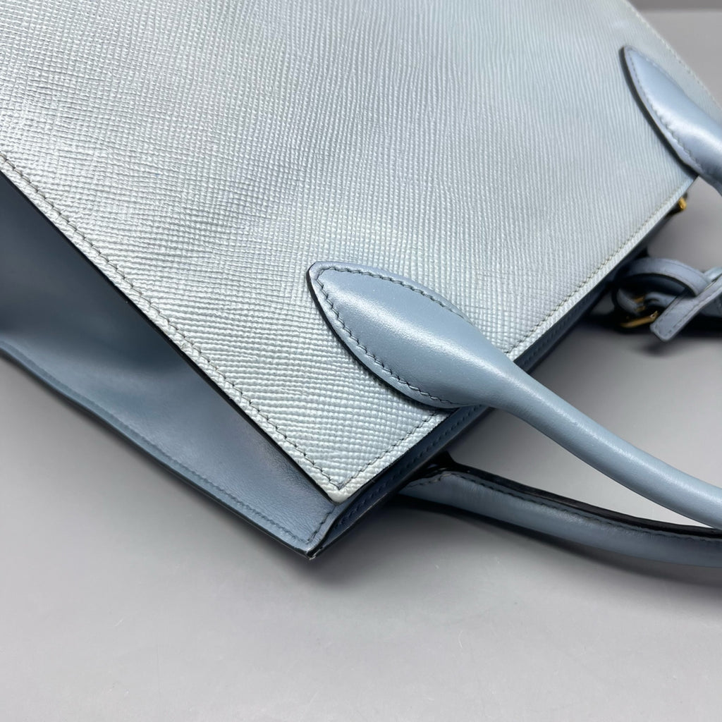 Prada Blue Satchel