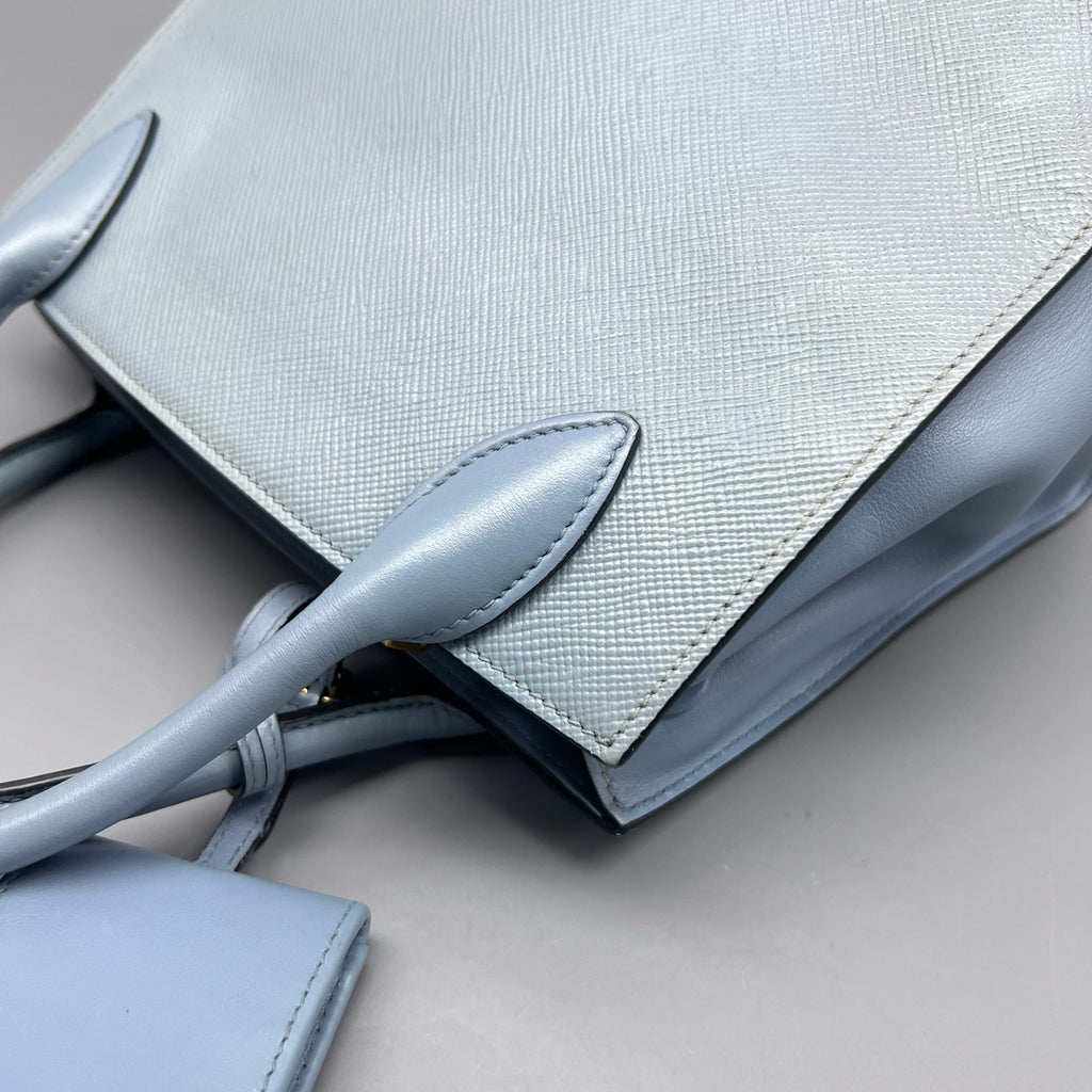 Prada Blue Satchel
