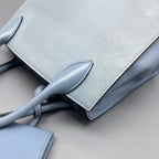 Prada Blue Satchel