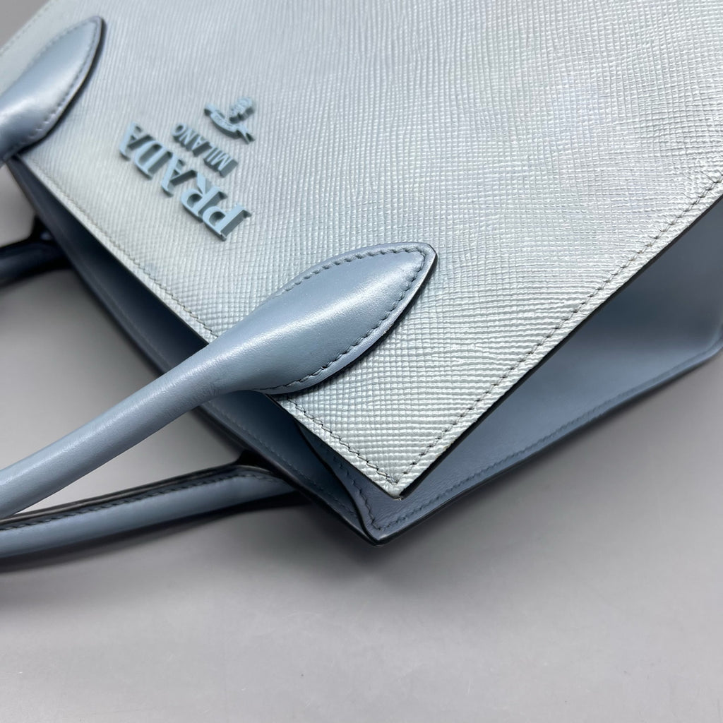 Prada Blue Satchel
