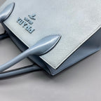 Prada Blue Satchel