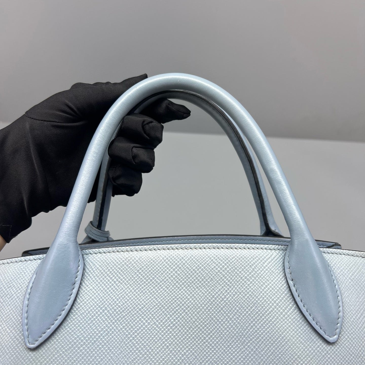 Prada Blue Satchel