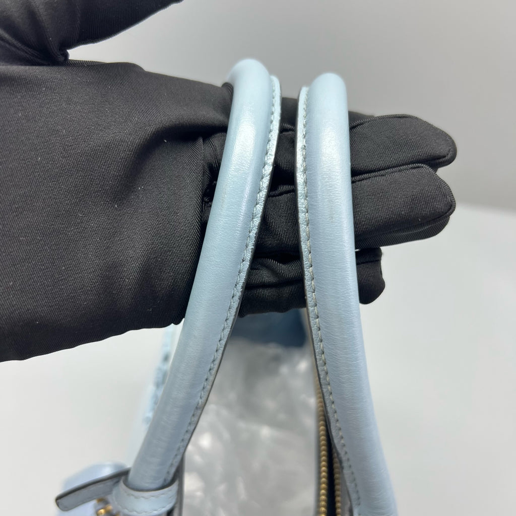 Prada Blue Satchel