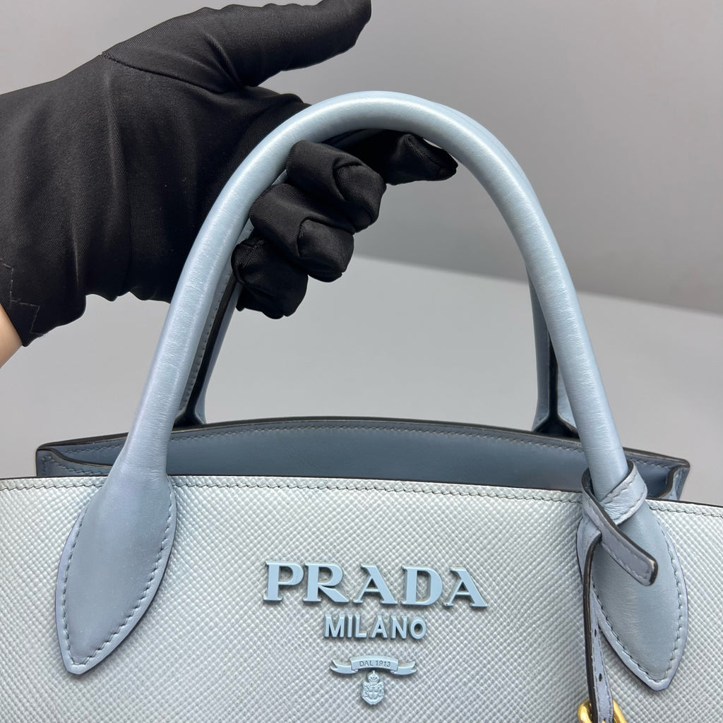 Prada Blue Satchel