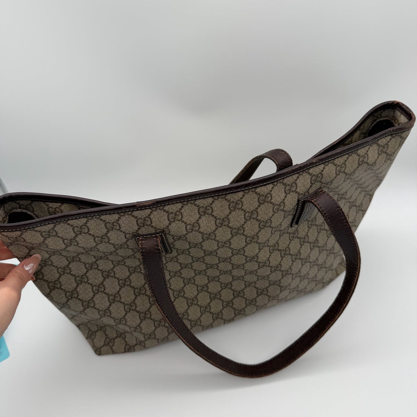 Gucci Canvas Shoulder Bag