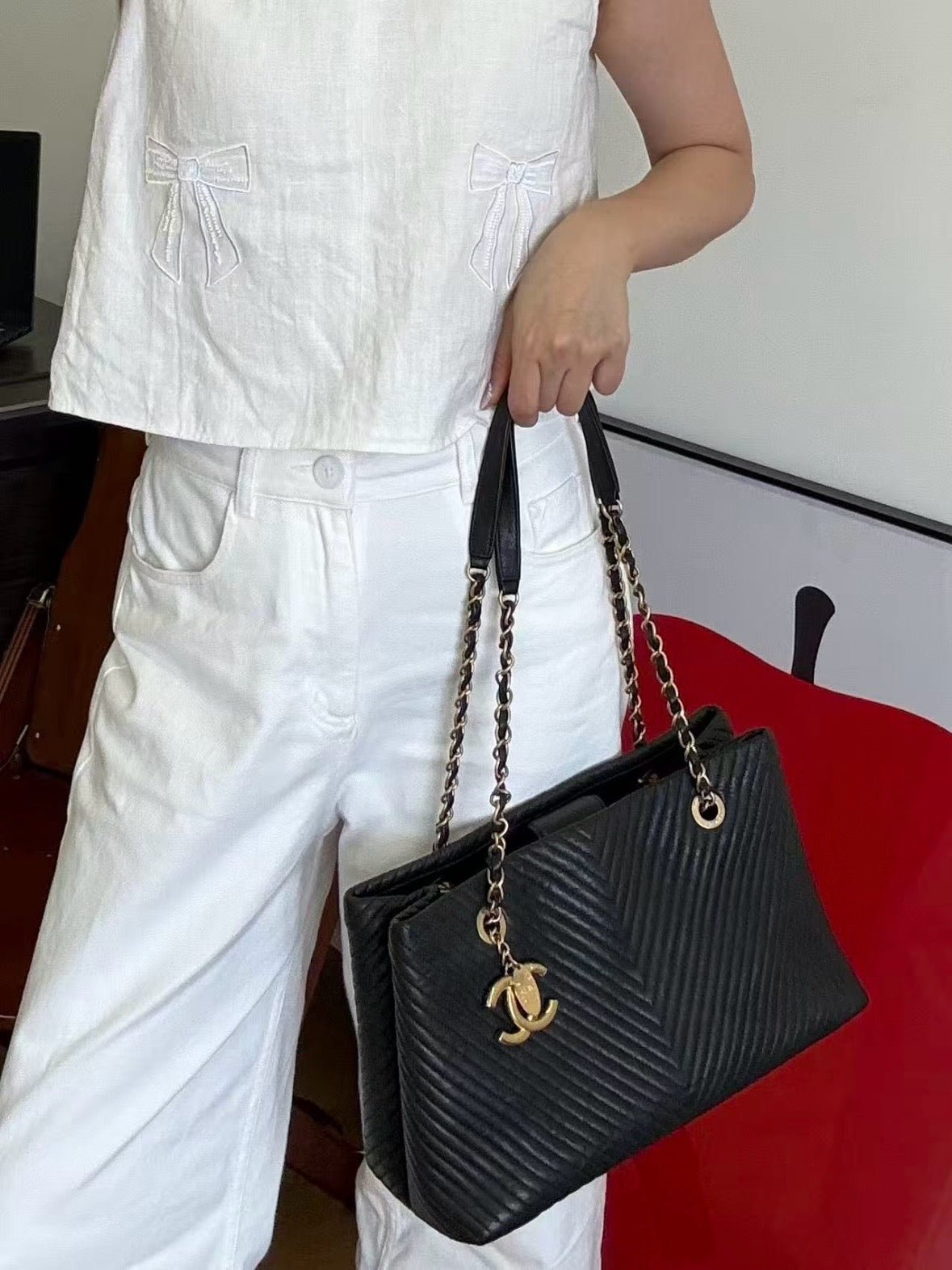Chanel Metal Shoulder Bag