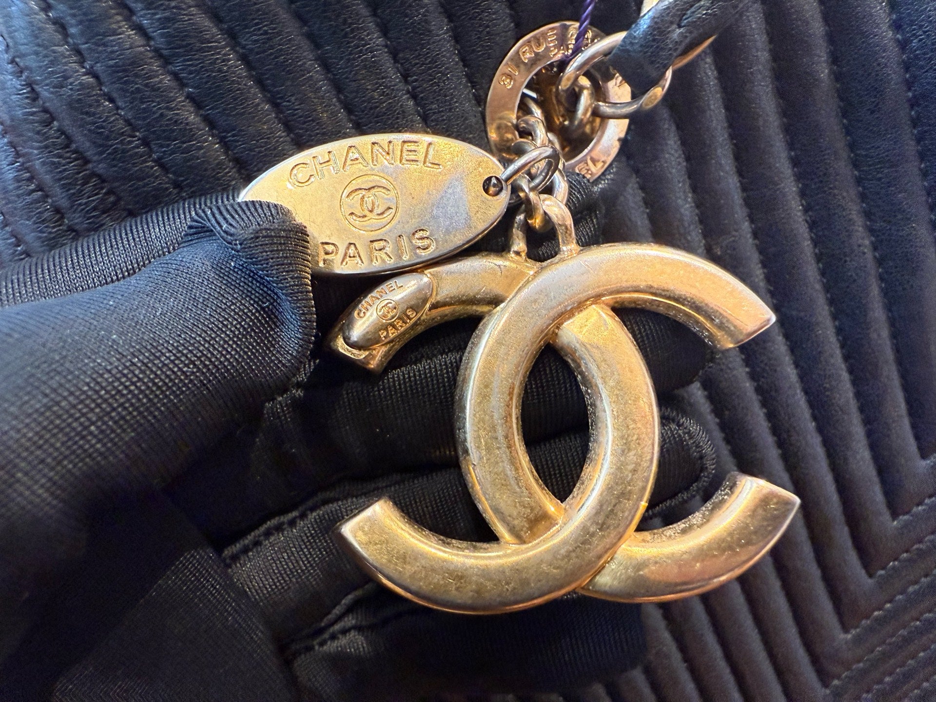 Chanel Metal Shoulder Bag