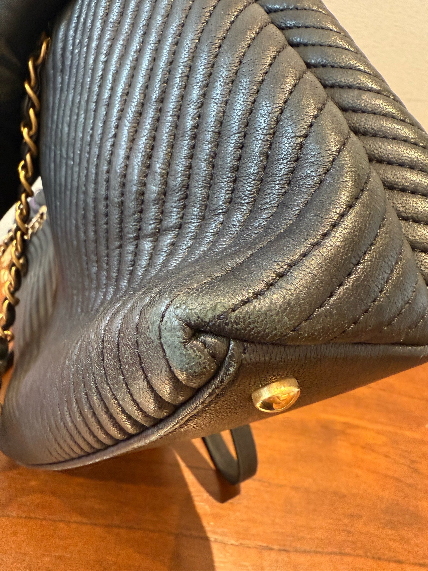Chanel Metal Shoulder Bag