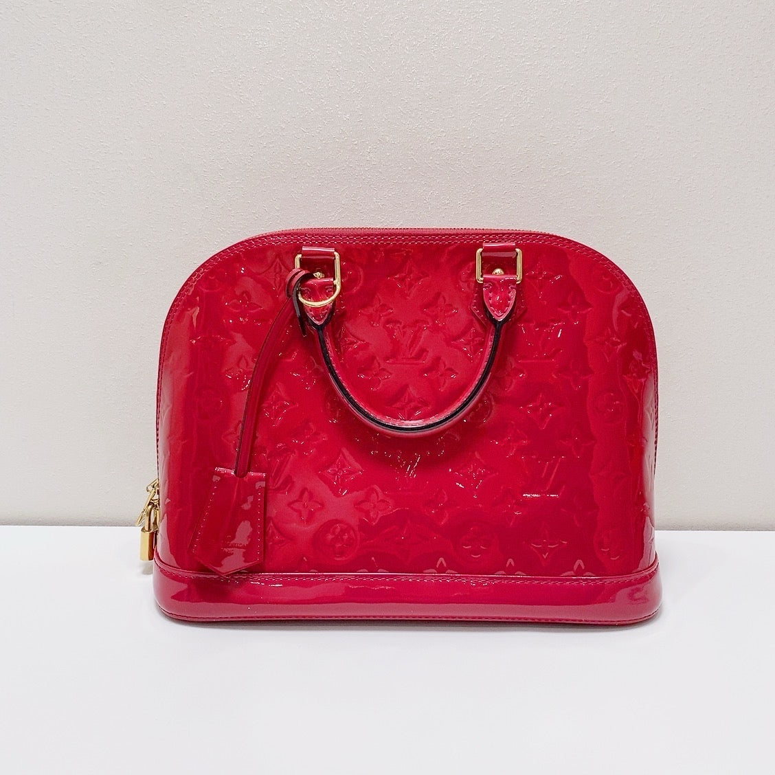 Louis Vuitton Red Satchel