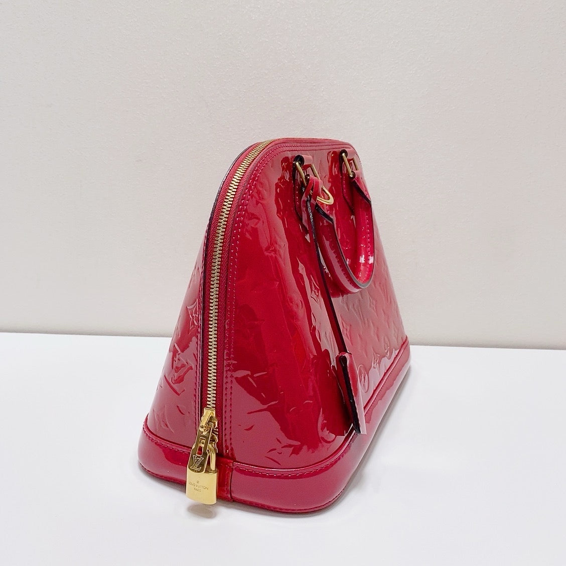 Louis Vuitton Red Satchel