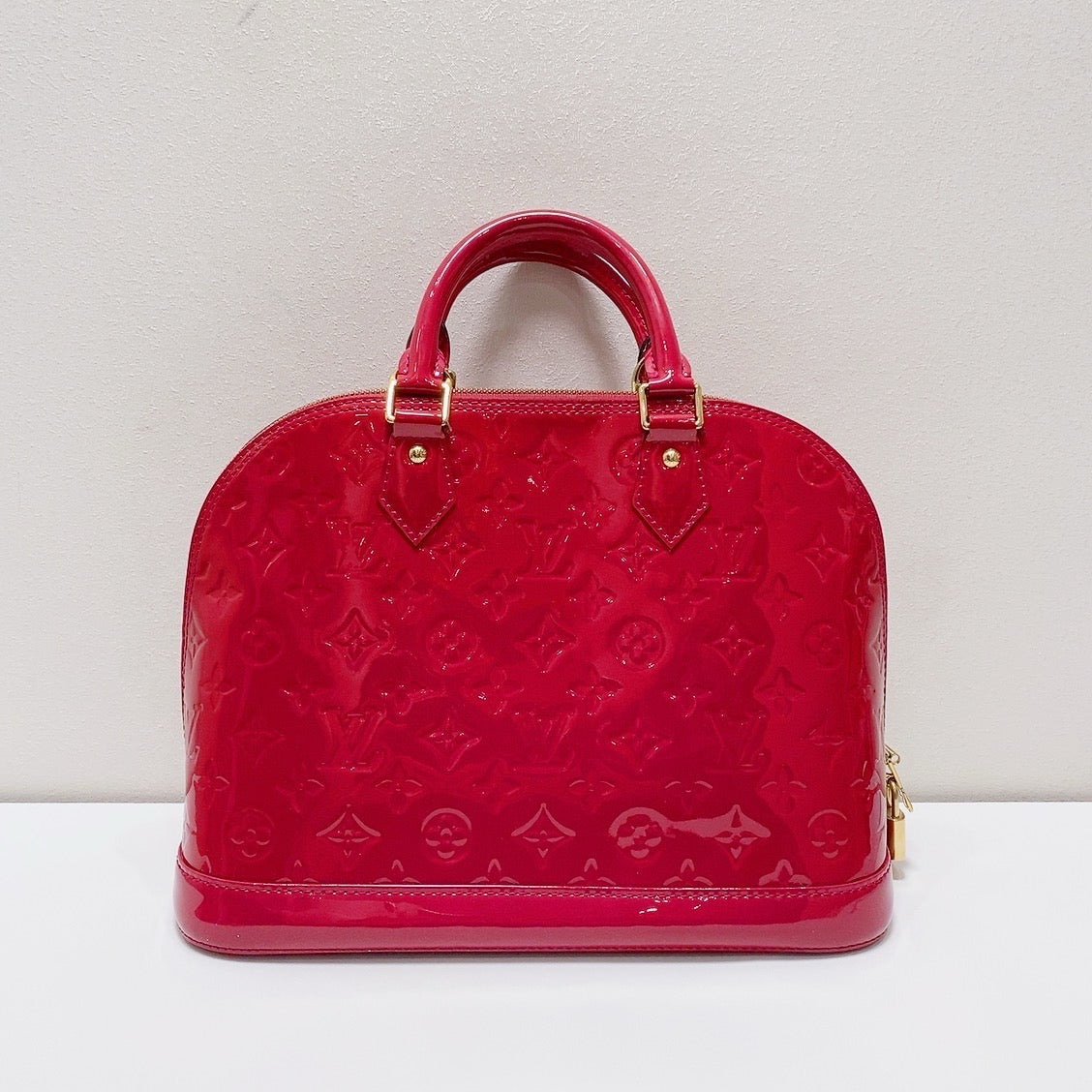Louis Vuitton Red Satchel