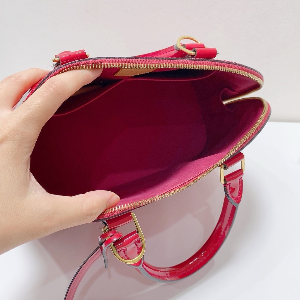 Louis Vuitton Red Satchel