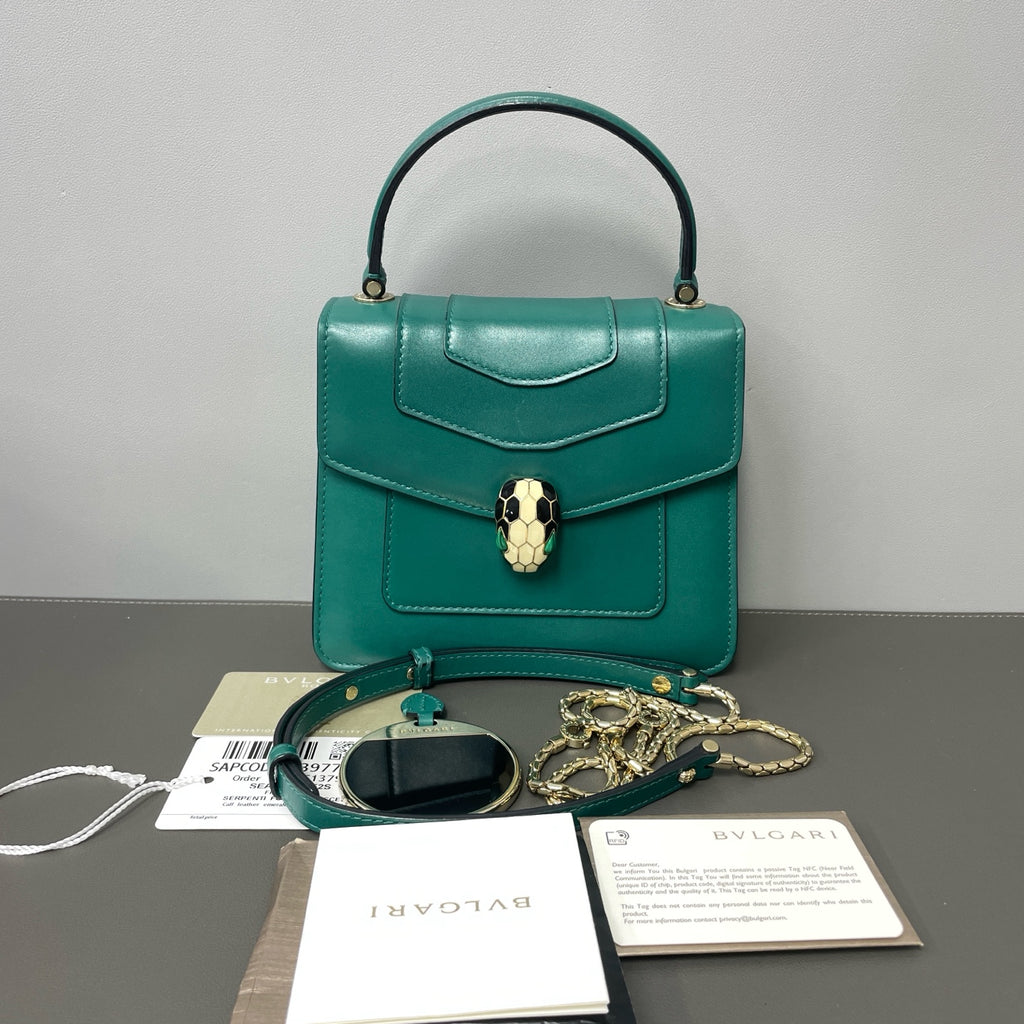 Bvlgari Green Crossbody