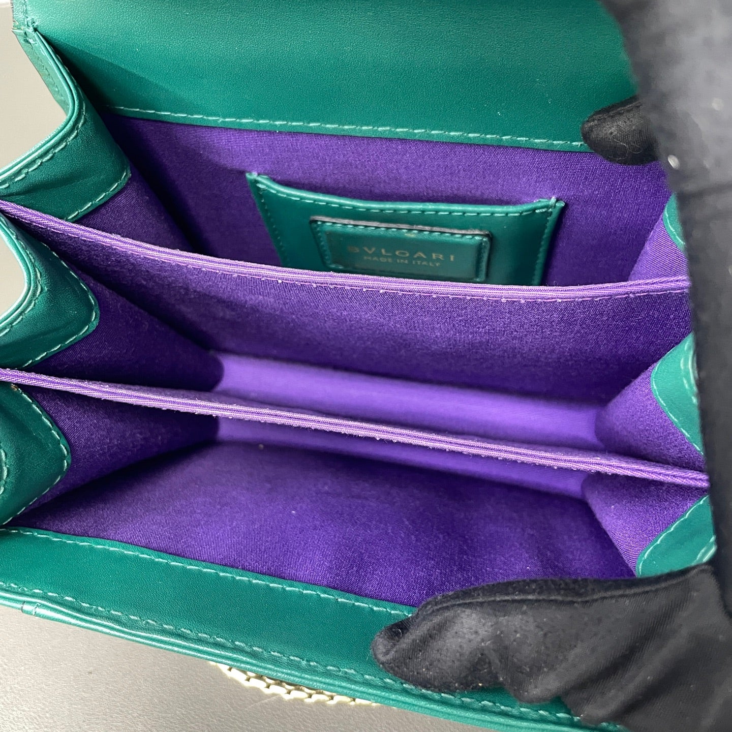 Bvlgari Green Crossbody